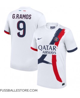 Günstige Paris Saint-Germain Goncalo Ramos #9 Auswärtstrikot 2024-25 Kurzarm